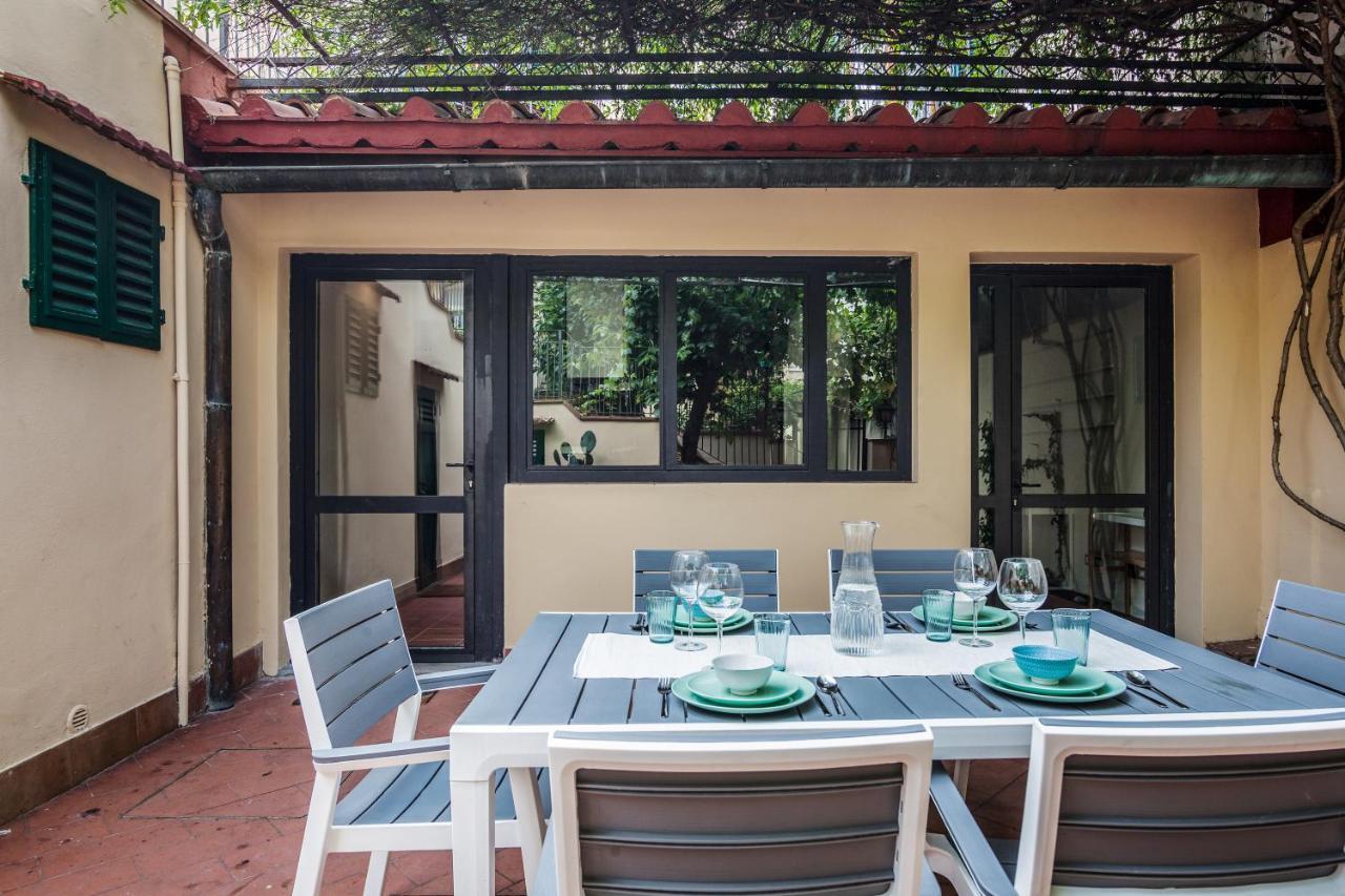 Santa Reparata Apartment With Patio And Terrace Florence Ngoại thất bức ảnh